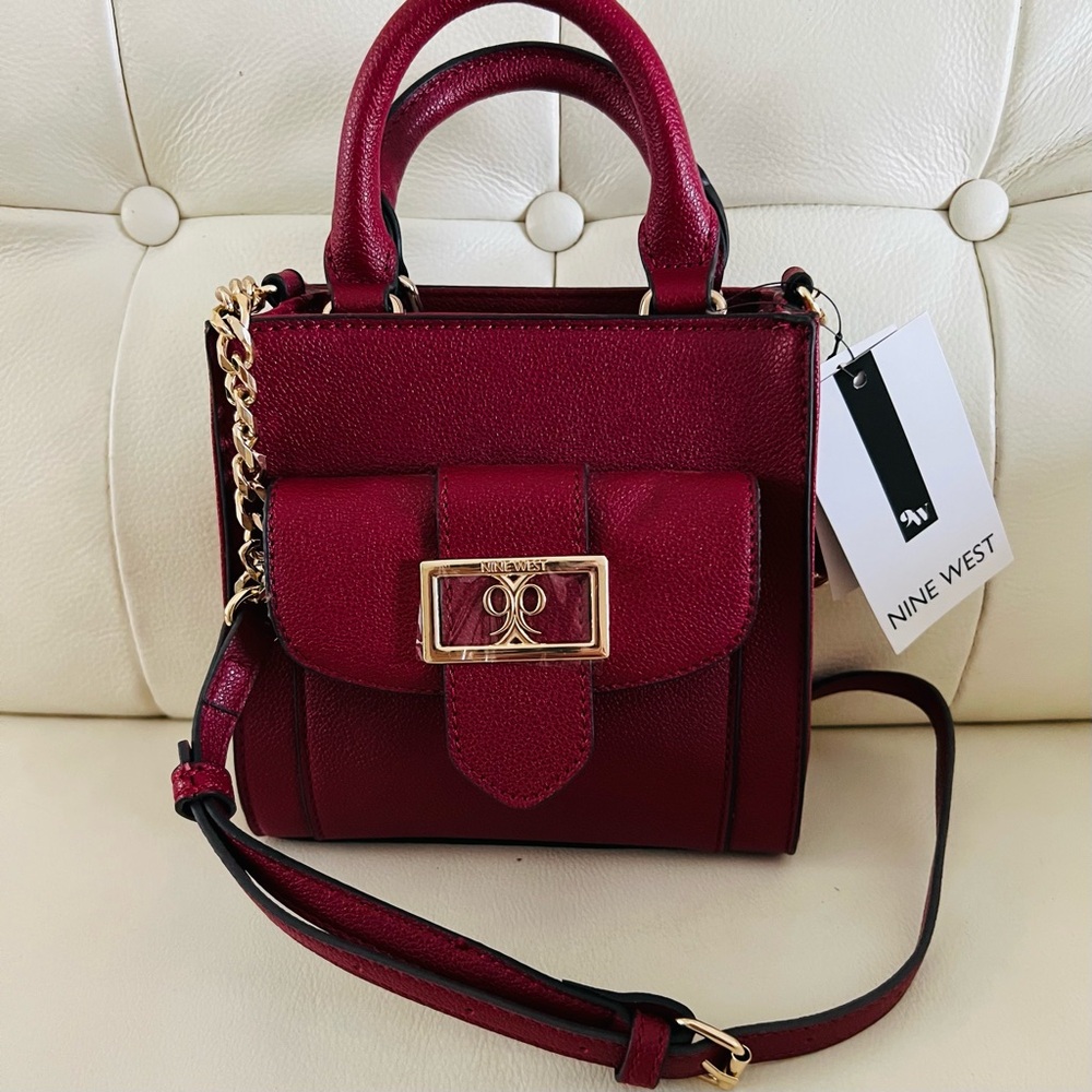 NWT NINE WEST CROSSBODY MINI SATCHEL HAND BAG